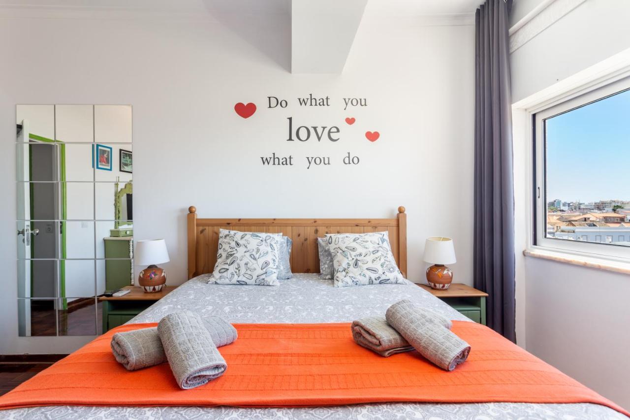 Dreamers Duplex With Seaview Faro Bagian luar foto