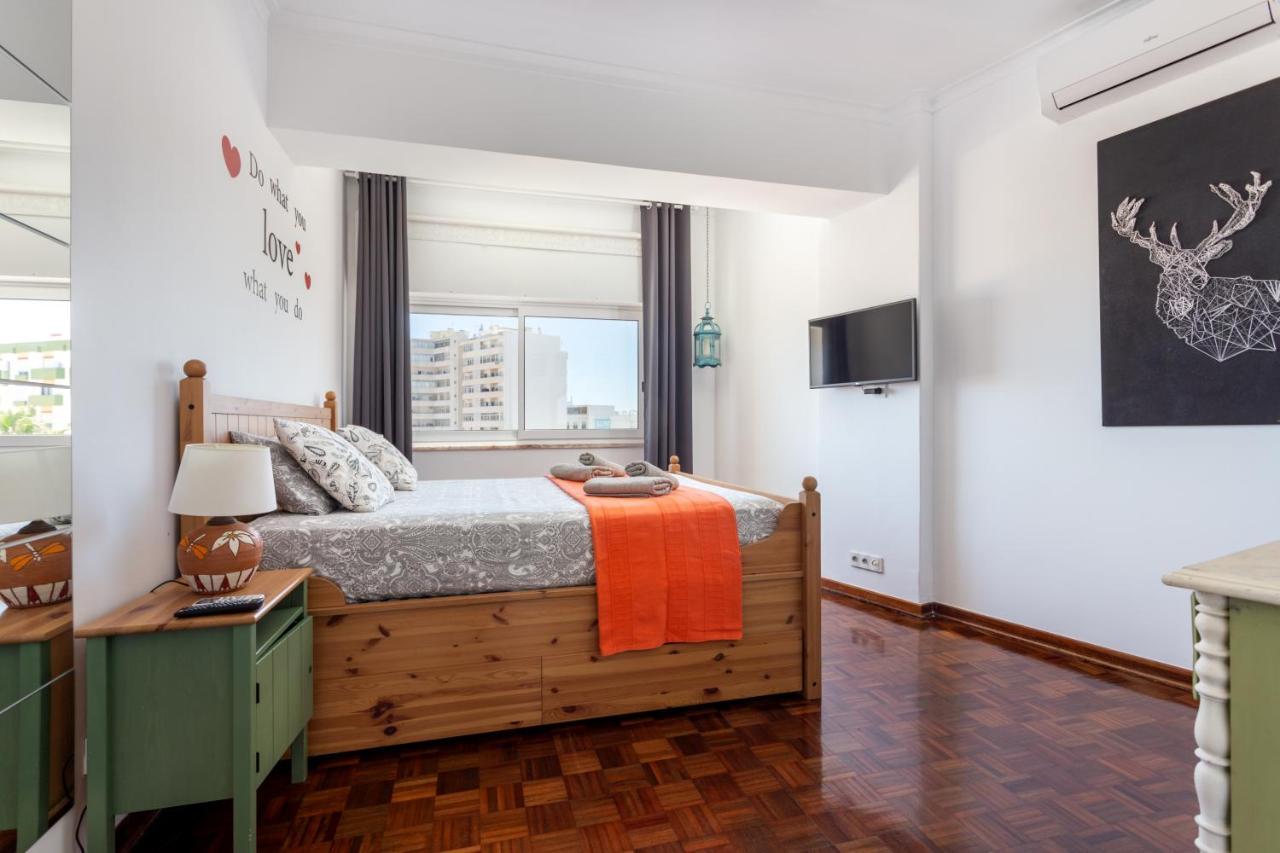 Dreamers Duplex With Seaview Faro Bagian luar foto
